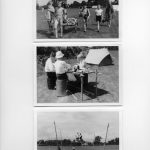 Scout Camp on playing Field