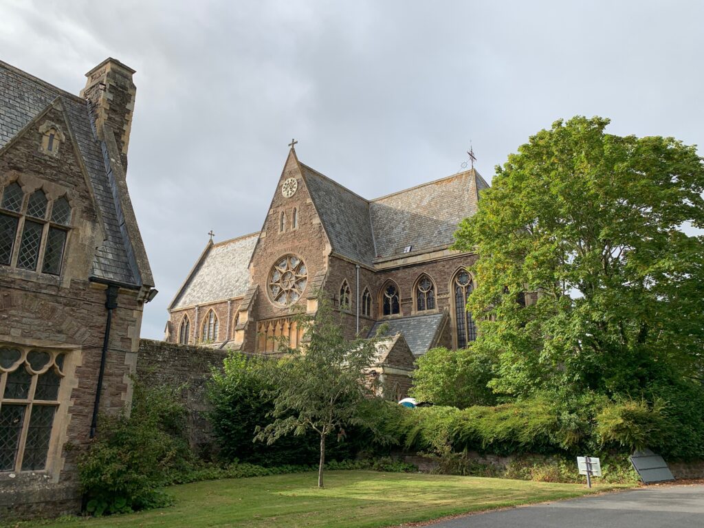 Chapel exterior, taken Sept 2021